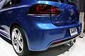 Volkswagen Golf R dettaglio posteriore ruota e gemme